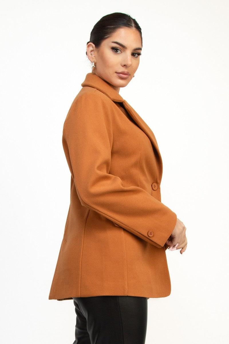 Blazer Marrón Clásico