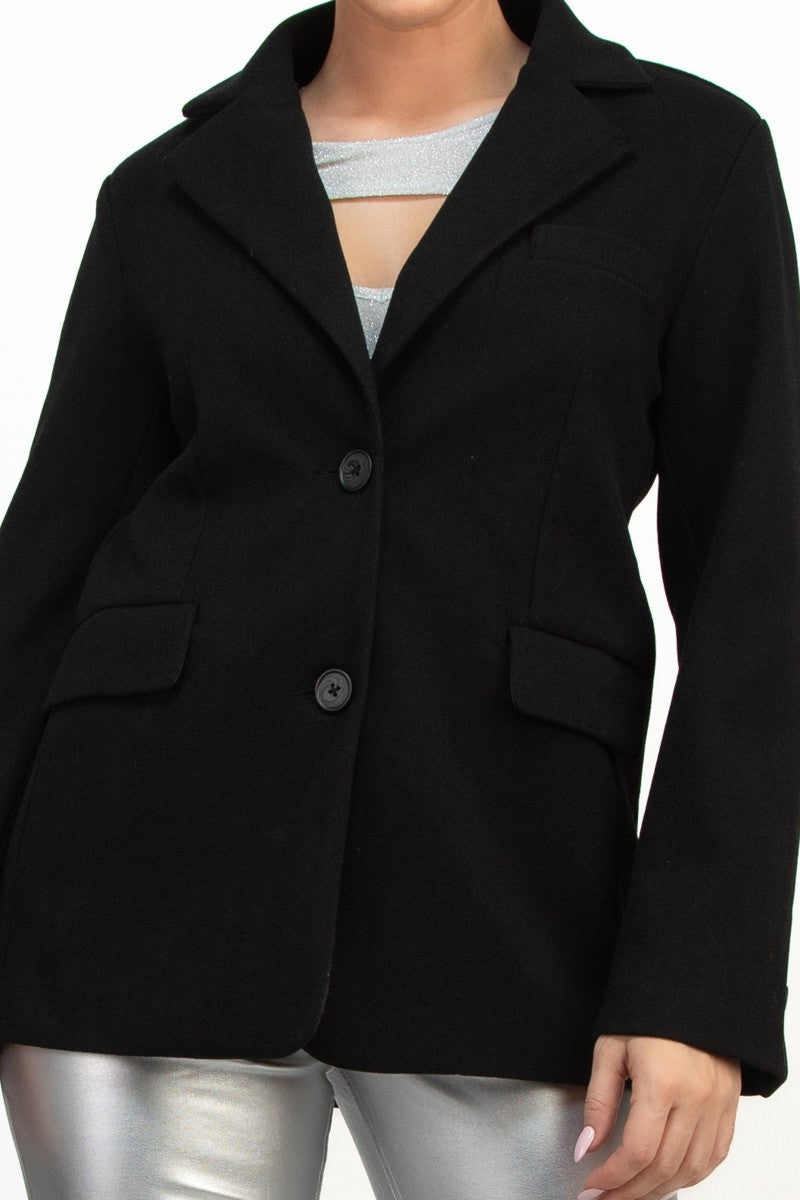 Blazer Negro Elegante