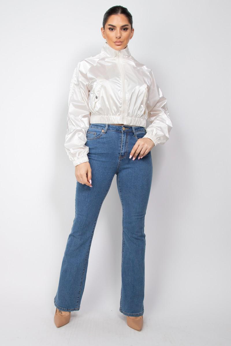 Casaca Blanca Brillante