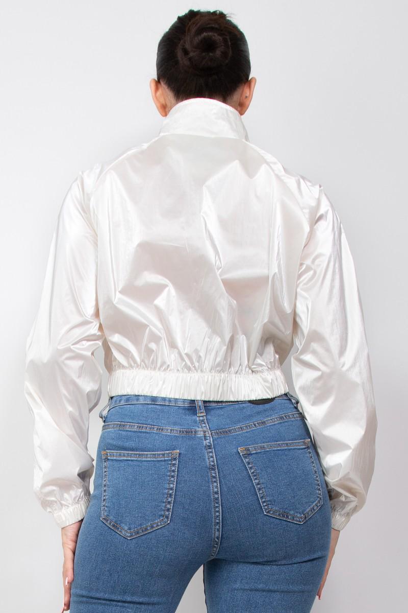 Casaca Blanca Brillante