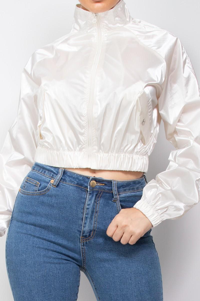 Casaca Blanca Brillante
